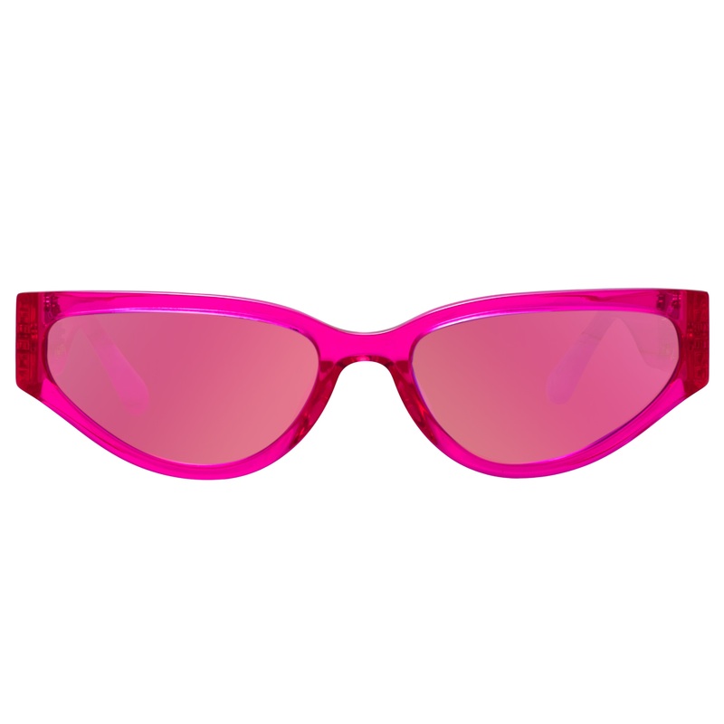 Tomie Sunglasses in Neon Pink