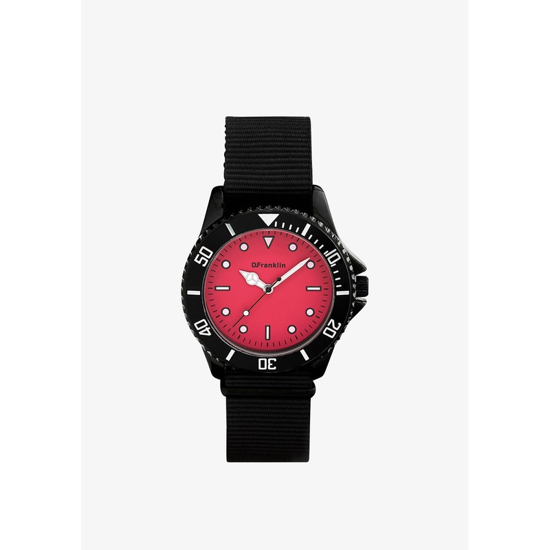 Aviator Nylon Black Matte Pink