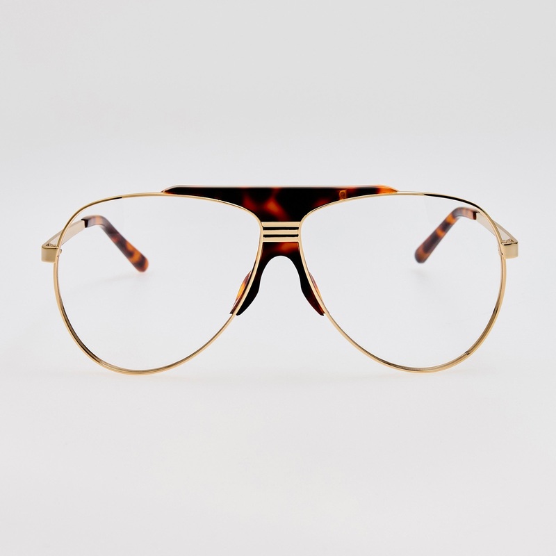 Aviator Optical in Gold