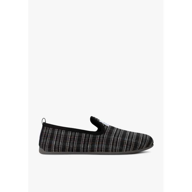 Mercredy Slipper Gran Checker Grey