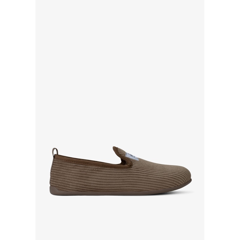 Mercredy Slipper Gran Cord Brown