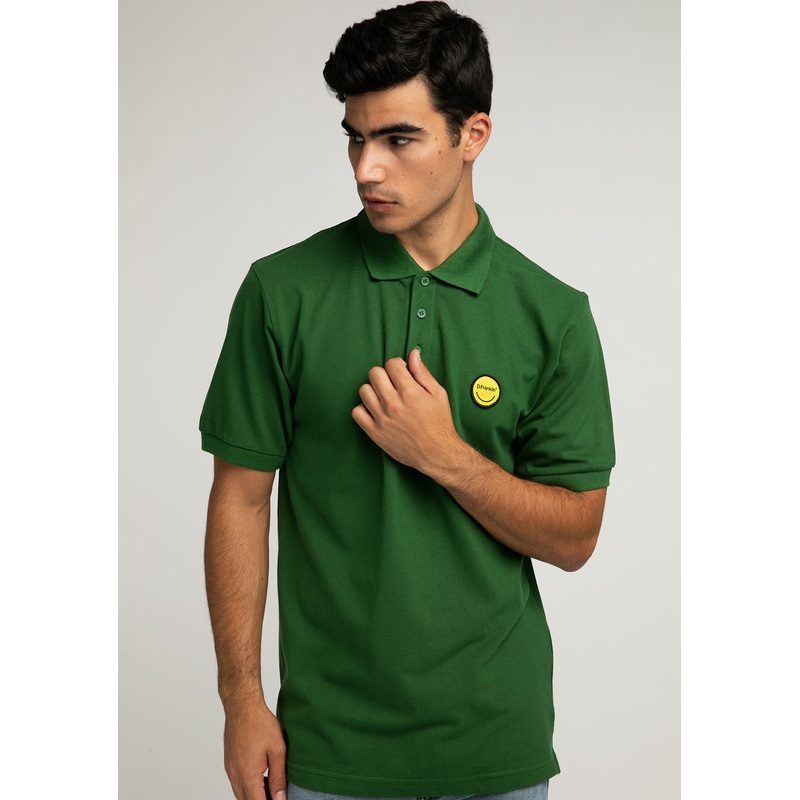 Polo Smiley Bottle Green