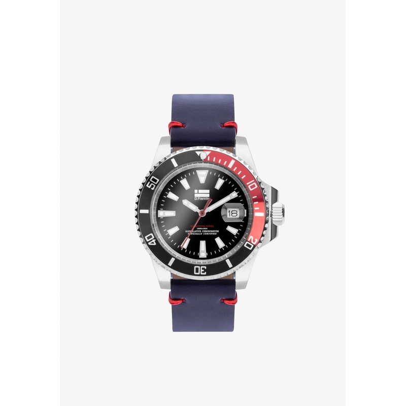 Scuba Diving Navy Black Red / Black