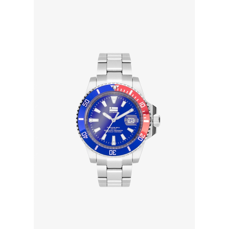 Scuba Diving Steel Blue Red / Blue