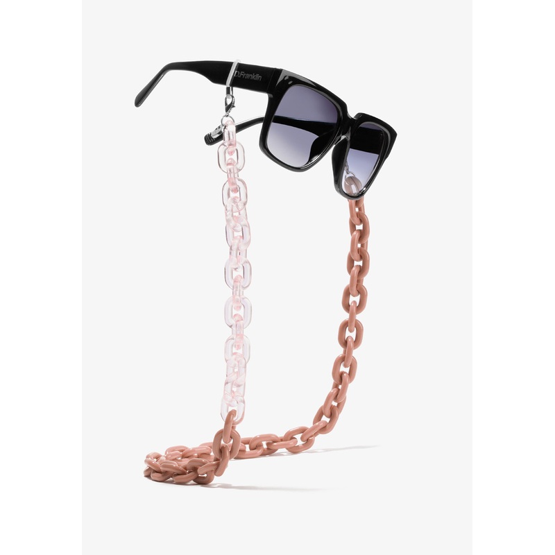 Link Chain Transparent / Pink