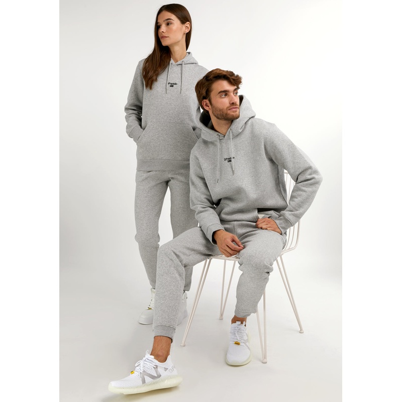 Mid Logo Hoodie Grey / Black