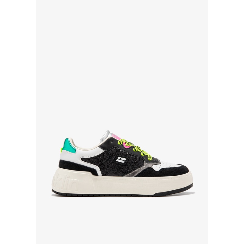 Court Flag Glitter Black