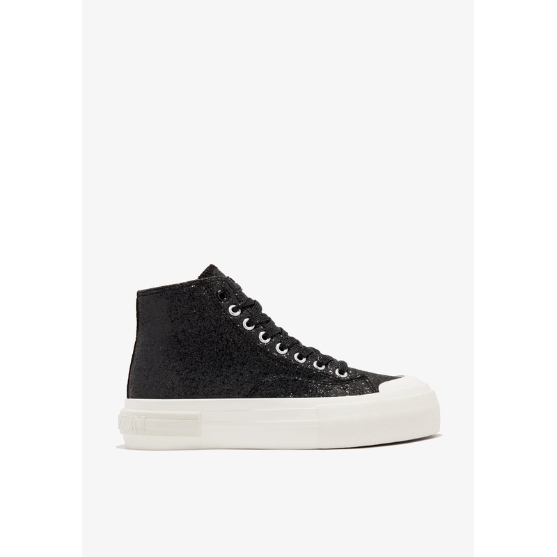 One Way High Glitter Black