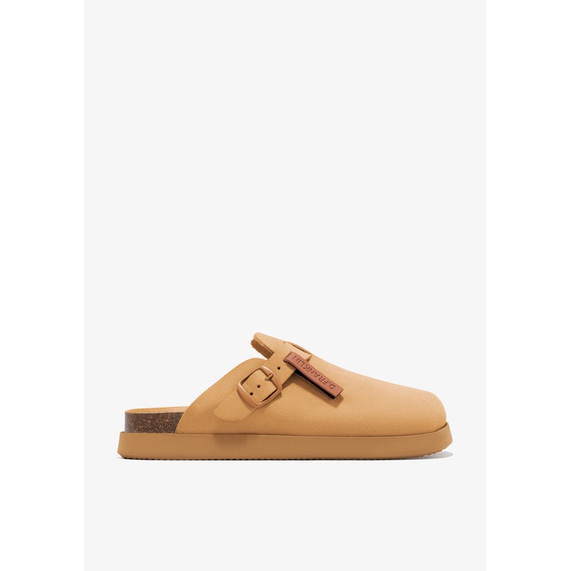 Vibe Clog Buckle Tan