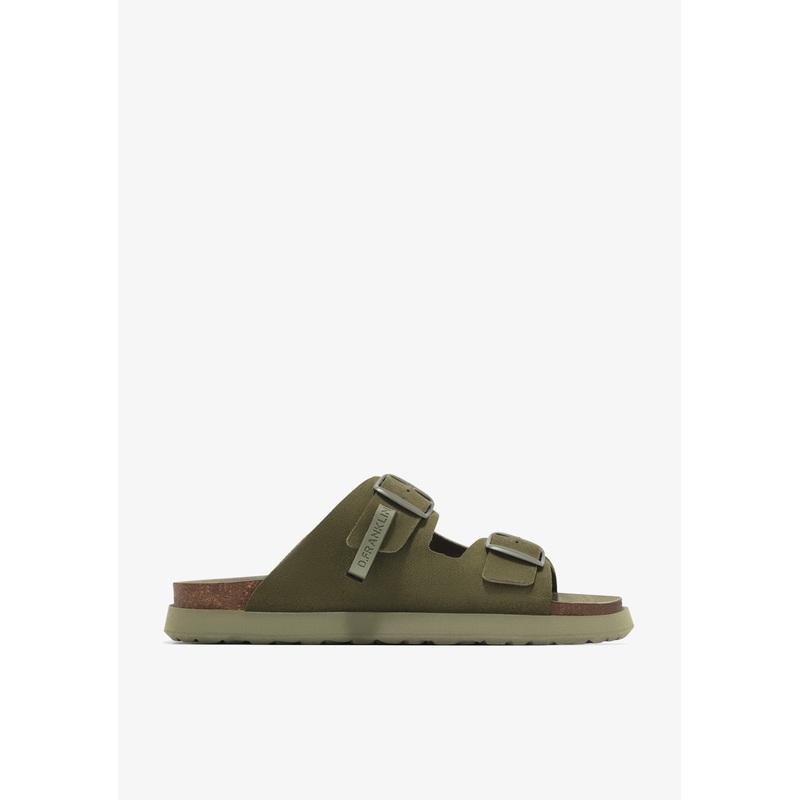 Vibe Sandals Buckle Dark Khaki
