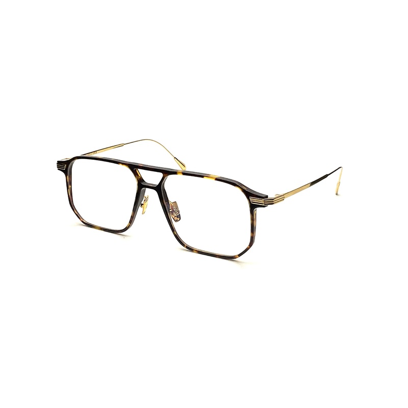 Cutler and Gross – 0006 (Havana on 24K Yellow Gold)