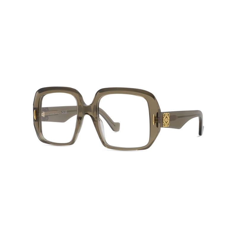 Anagram Brown Rectangular Eyeglasses