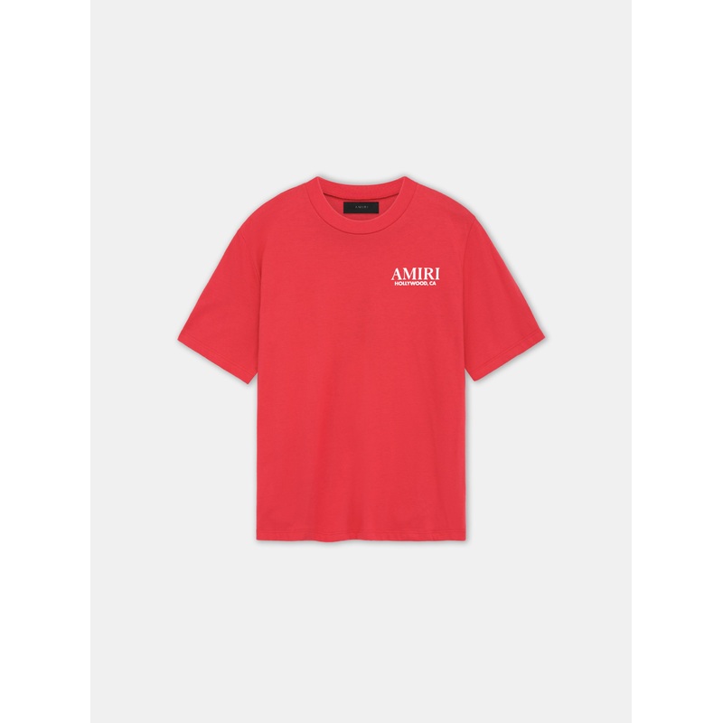 BONES STACKED TEE – Red