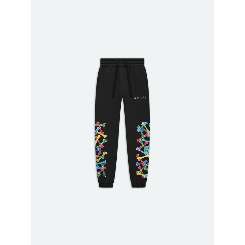 KIDS – Kids  Bones Scribble Sweatpant – Black