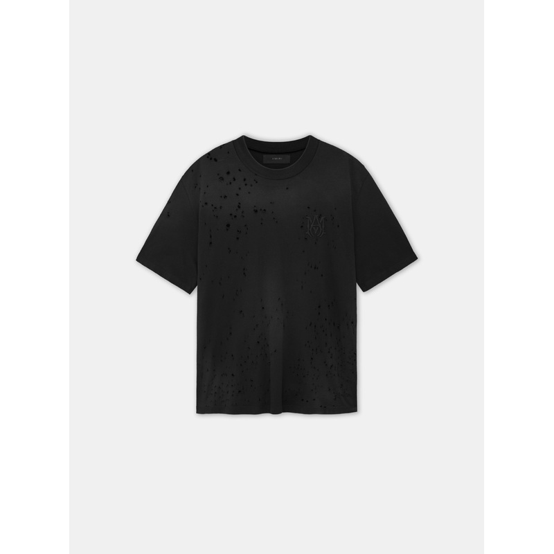 MA SHOTGUN EMBROIDERED TEE – Black