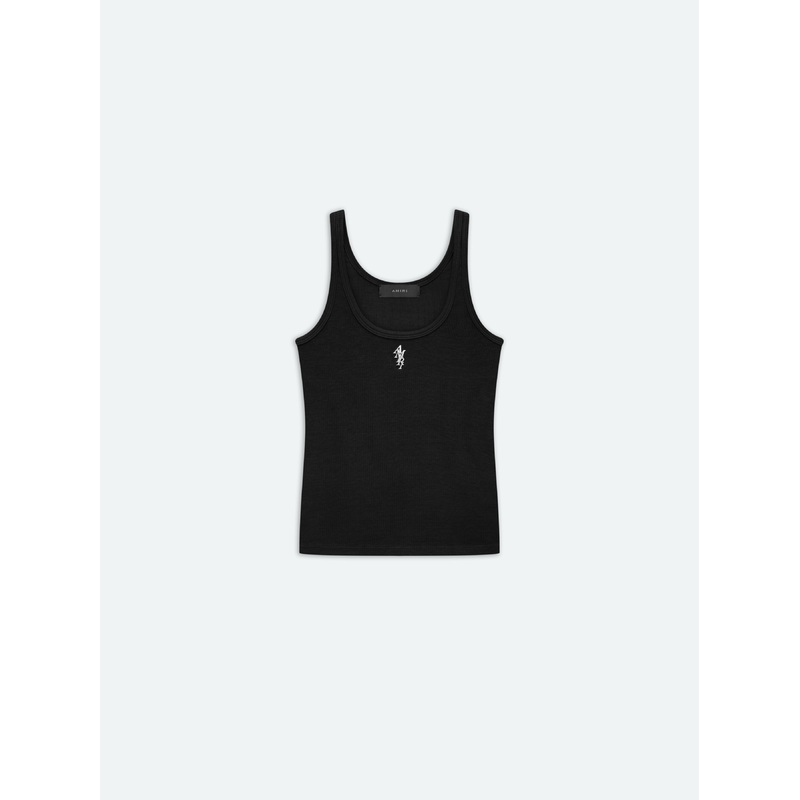 WOMEN – WOMEN’S RIB TANK – Black