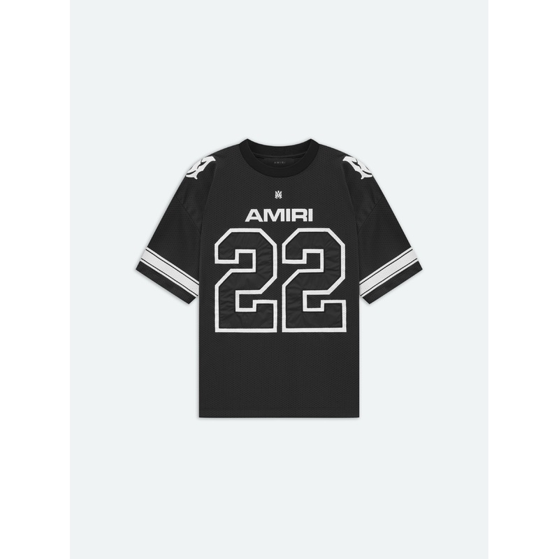 22 MESH TEE – BLACK