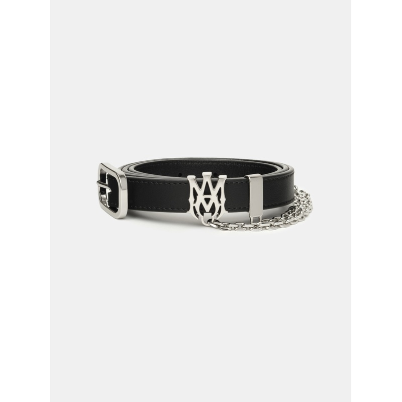 MA 2CM CHAIN BELT – Black Nickel