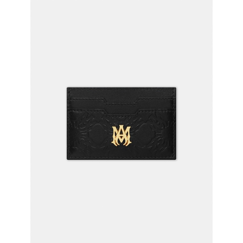 MA QUAD LEATHER CARD HOLDER – Black
