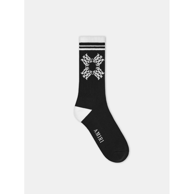 MA QUAD SOCK – Black White