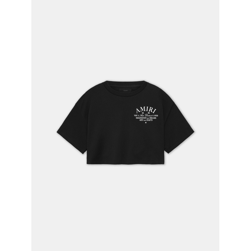 WOMEN – WOMEN’S ARTS DISTRICT CROPPED TEE – Black