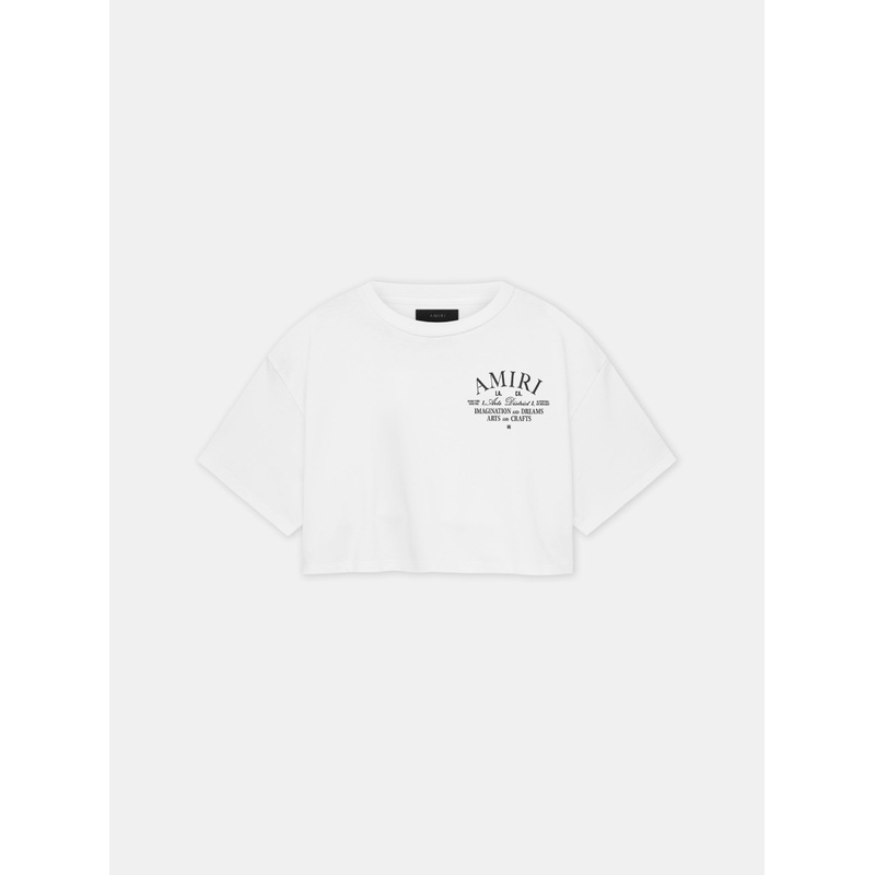WOMEN – WOMEN’S ARTS DISTRICT CROPPED TEE – White