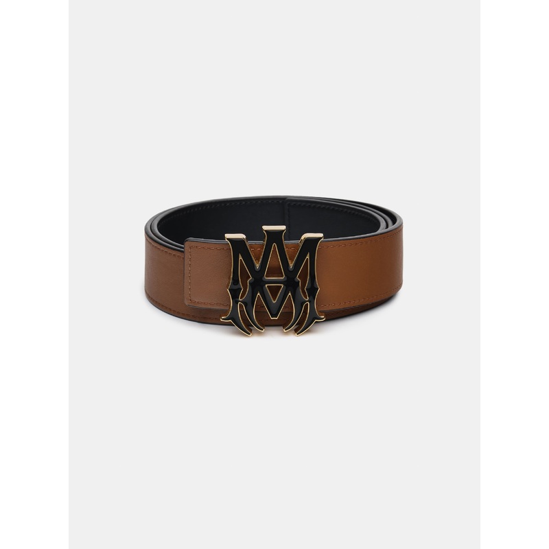 MA 4CM ENAMEL BELT – Black Brown