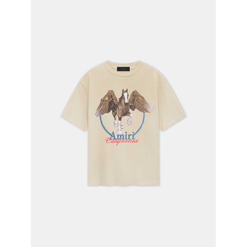 WOMEN – WOMEN’S  PEGASUS OVERSIZED TEE – Alabaster