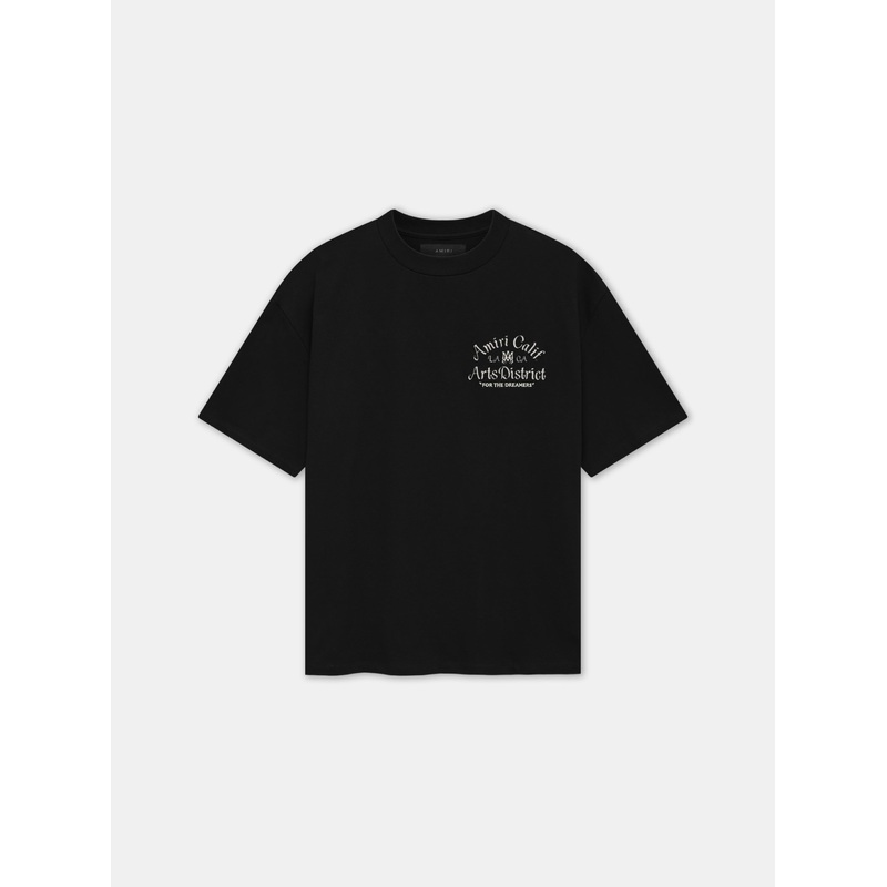 CHENILLE ARTS DISTRICT OVERSIZED TEE – Black
