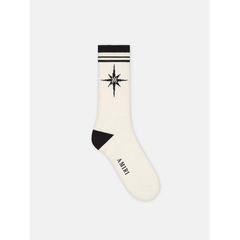 STARBURST SOCK – Alabaster