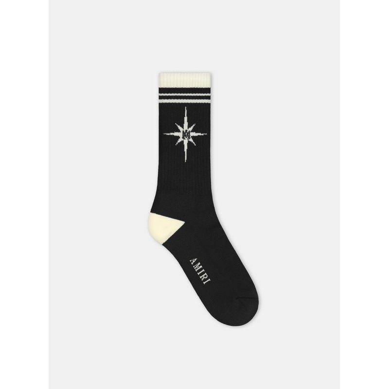 STARBURST SOCK – Black