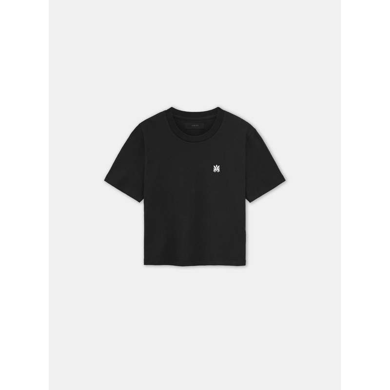 WOMEN – WOMEN’S MA EMBROIDERED BABY TEE – Black