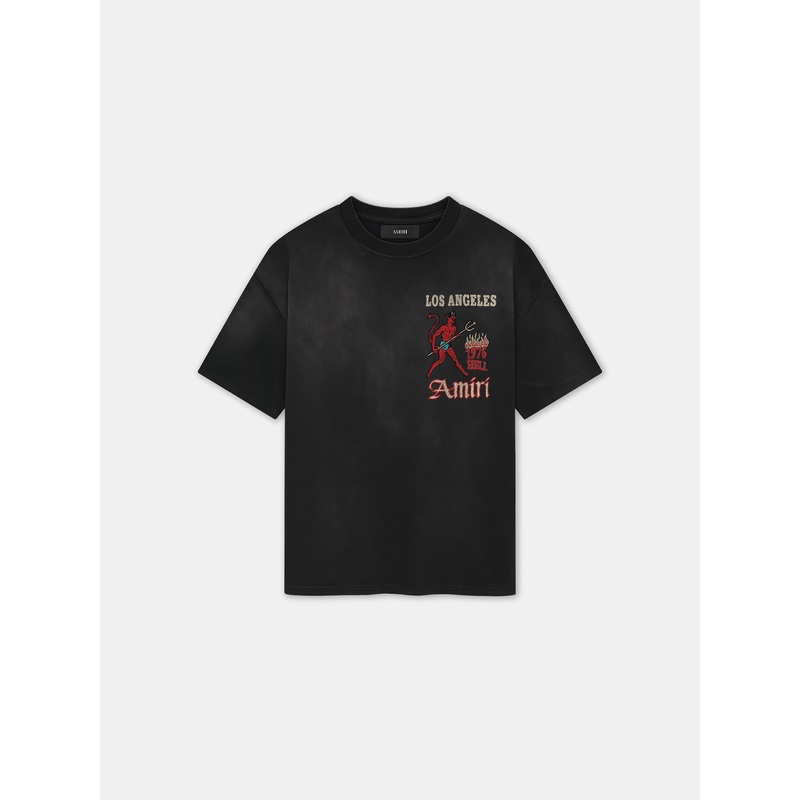 CRYSTAL SINNERS TEE – Black
