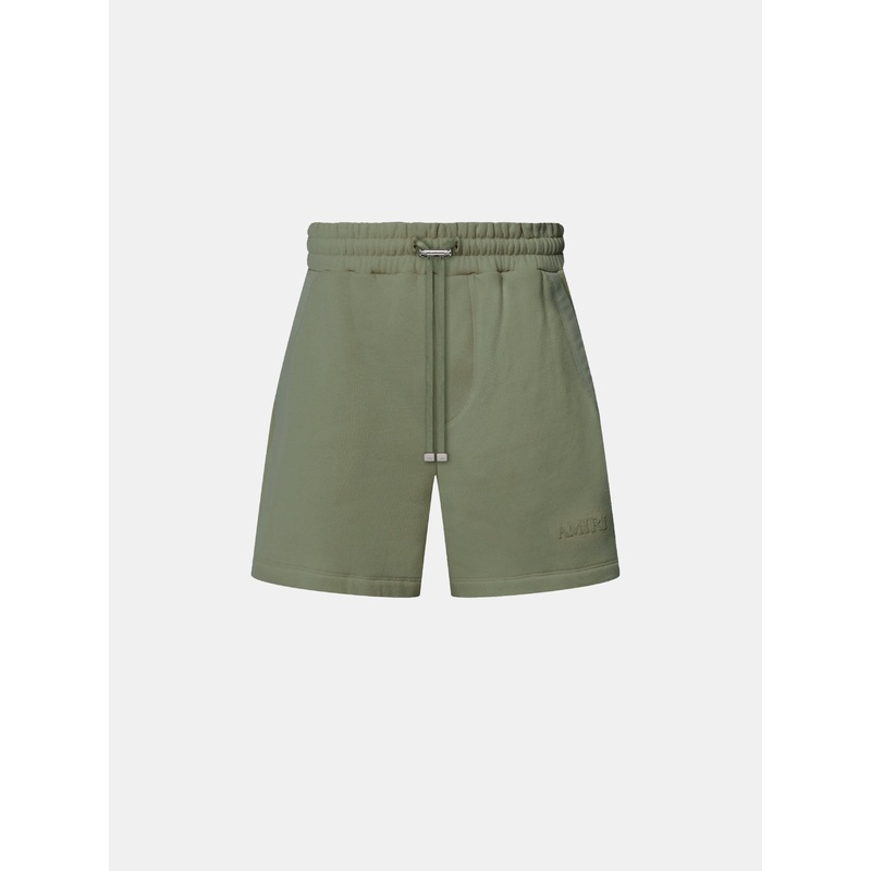 EMBROIDERED SHORT – OLIVE