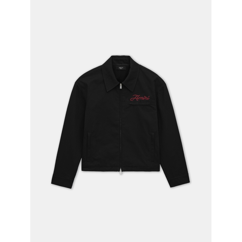 ZIP BLOUSON – Black