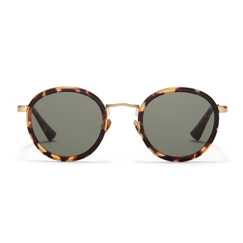 ZERO Sunglasses in Green Tortoiseshell