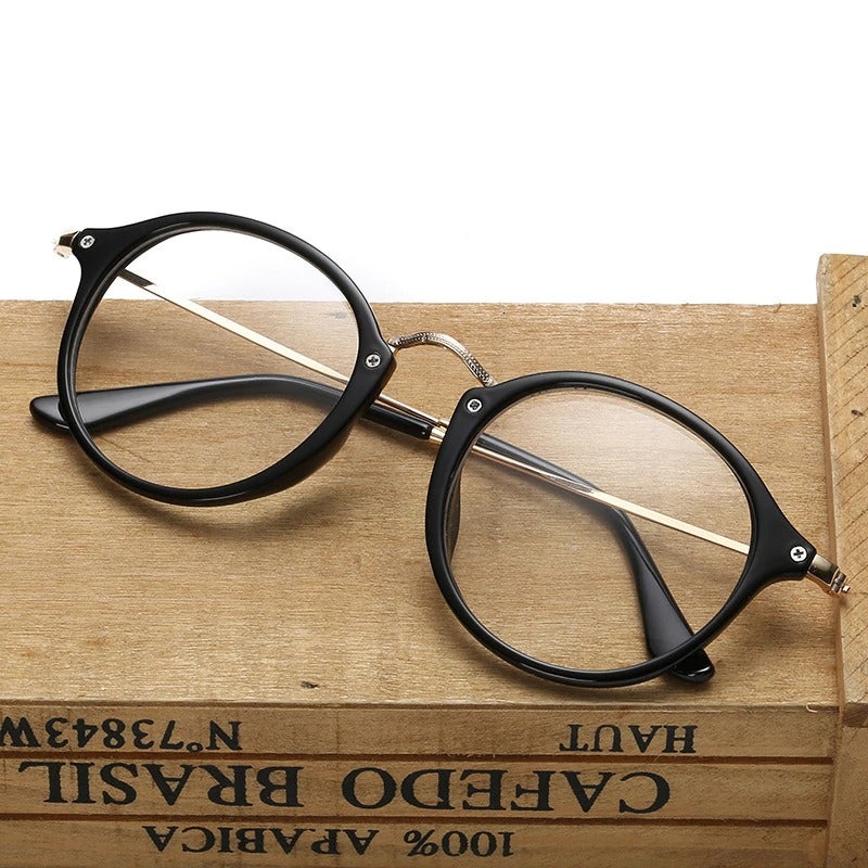 Classic Cool Round Frame Sunglasses For Unisex-