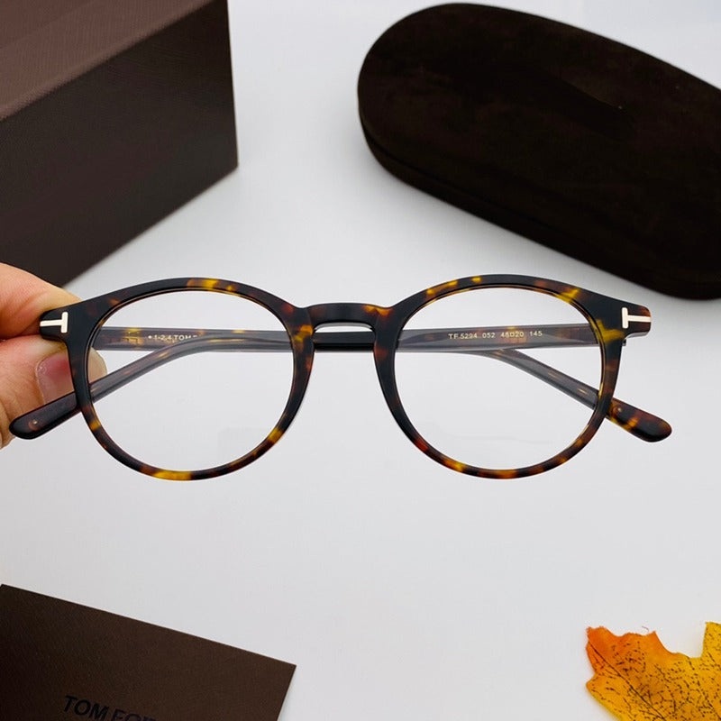 Acetate Round Frame Sunglasses For Unisex-