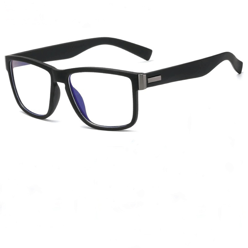 Vintage Fashionable Blue Block Lens Eyewear For Unisex-
