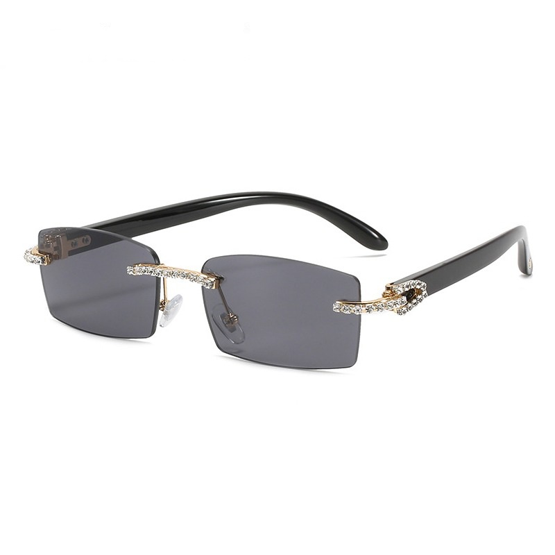 Unique Rimless Cool Fashion Sunglasses For Unisex-