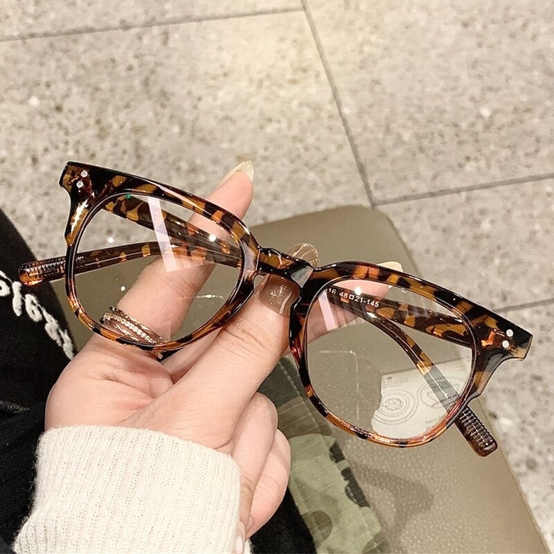 Vintage Transparent Glasses Anti-Blue Light Computer Sunglasses For Men And Women-