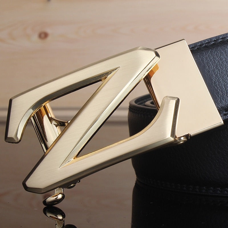 Z letter Automatic Buckle High Quality Strap Belt For Men’s-