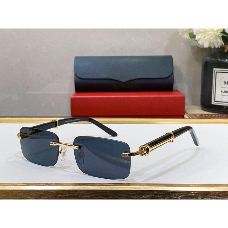 Classic Designer Rimless Sunglasses For Men And Women-