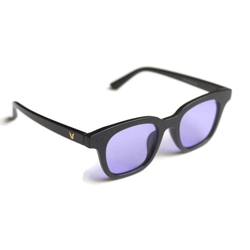 Unisex Purple gentle Square wayfarer Sunglasses-