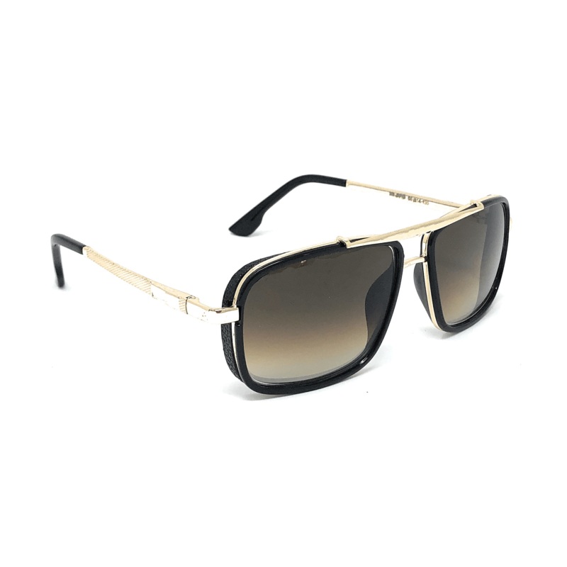 Fashionable Classic Square Brown Sunglasses For Men And Women-