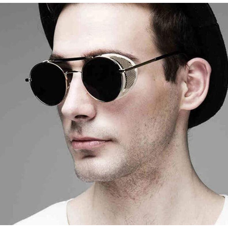 Multicolor Bridge Round Sunglasses For Men And Women-