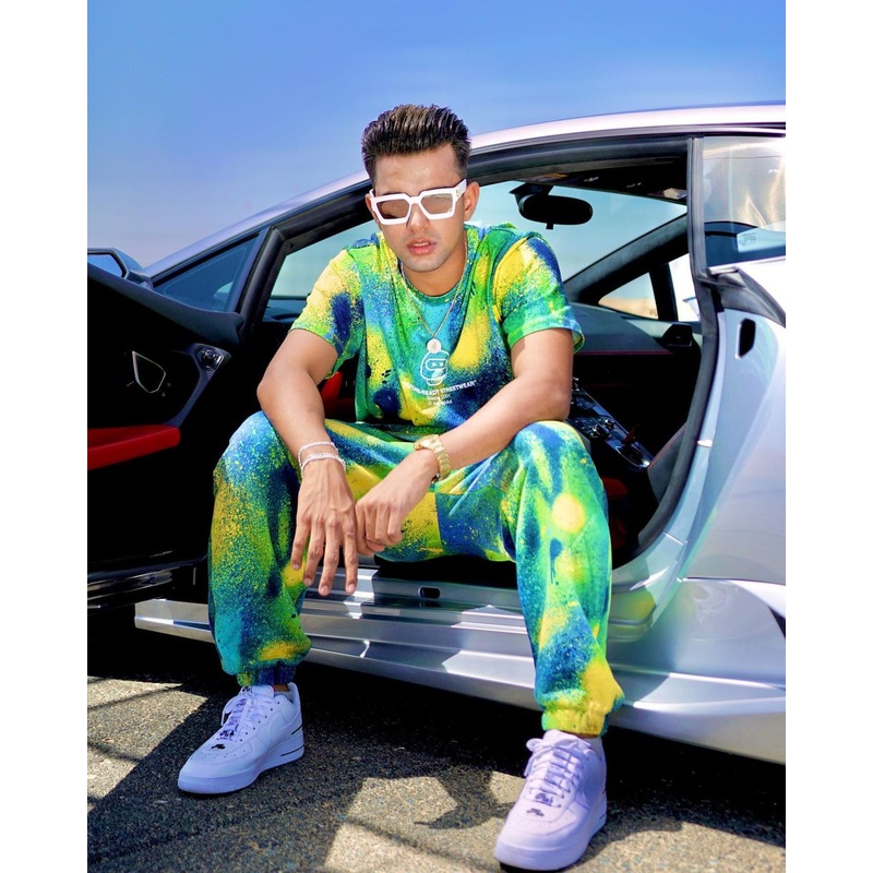 Jass Manak Square Sunglasses For Man-