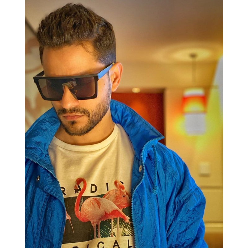 Kunal Khemu Oversized Square Sunglasses For Men And Women-